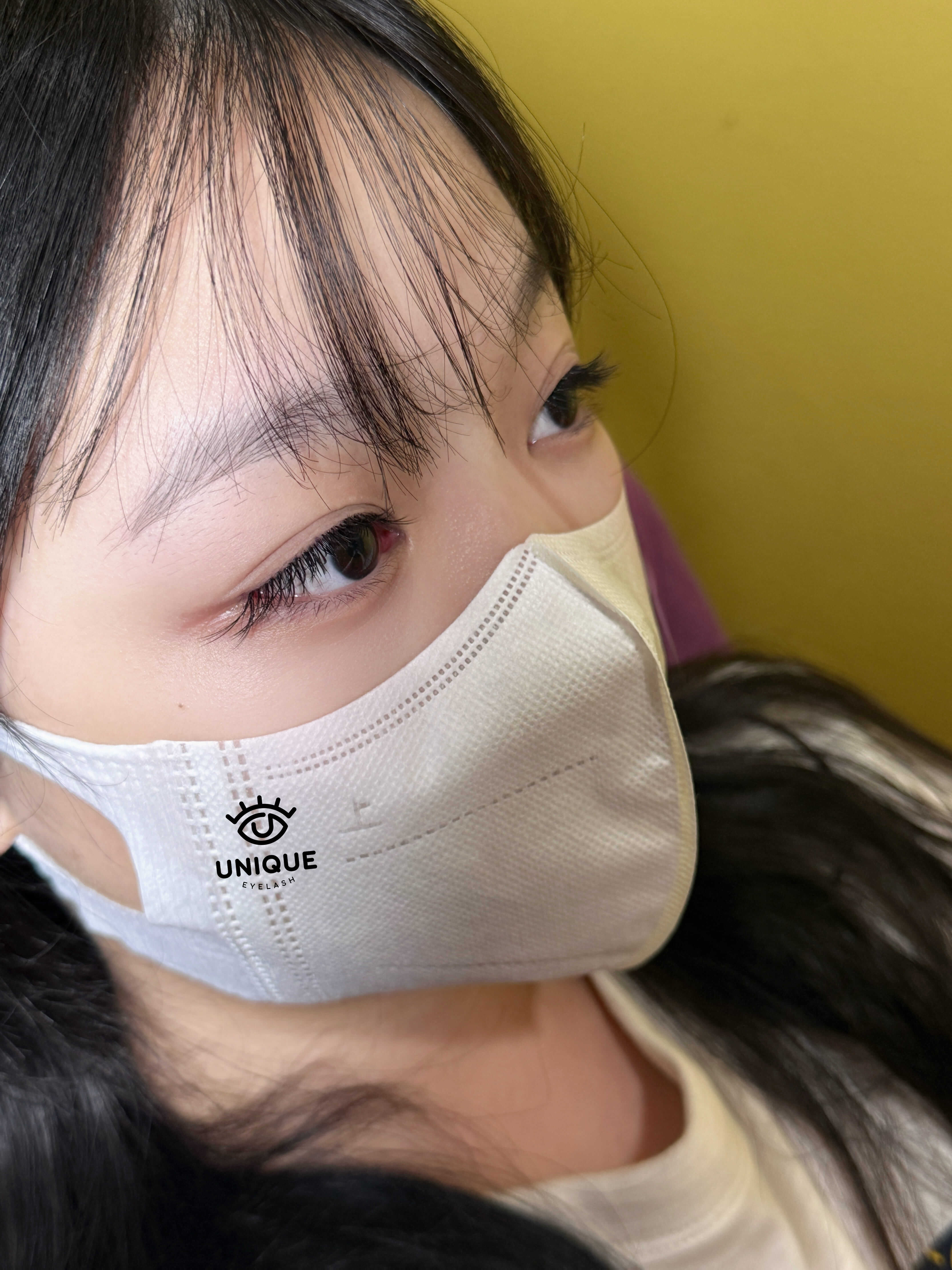 Eyelash extension work 8 by Unique Eyelash PJ